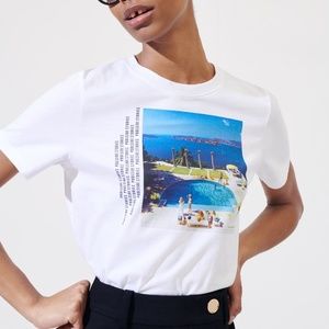 Maje x Slim Aarons Archive T-Shirt